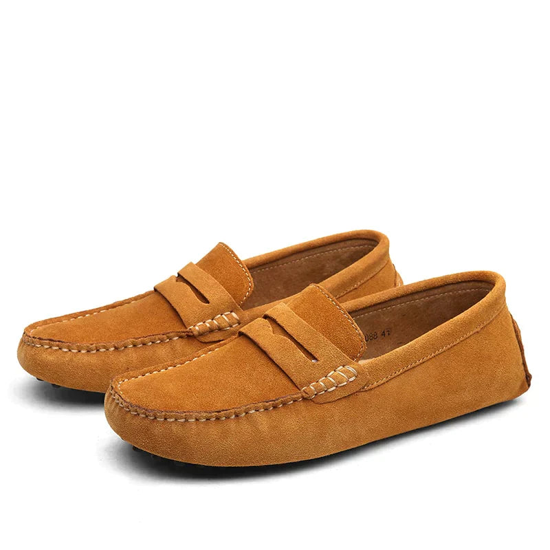 HUGO - Italian Style Suede Loafers