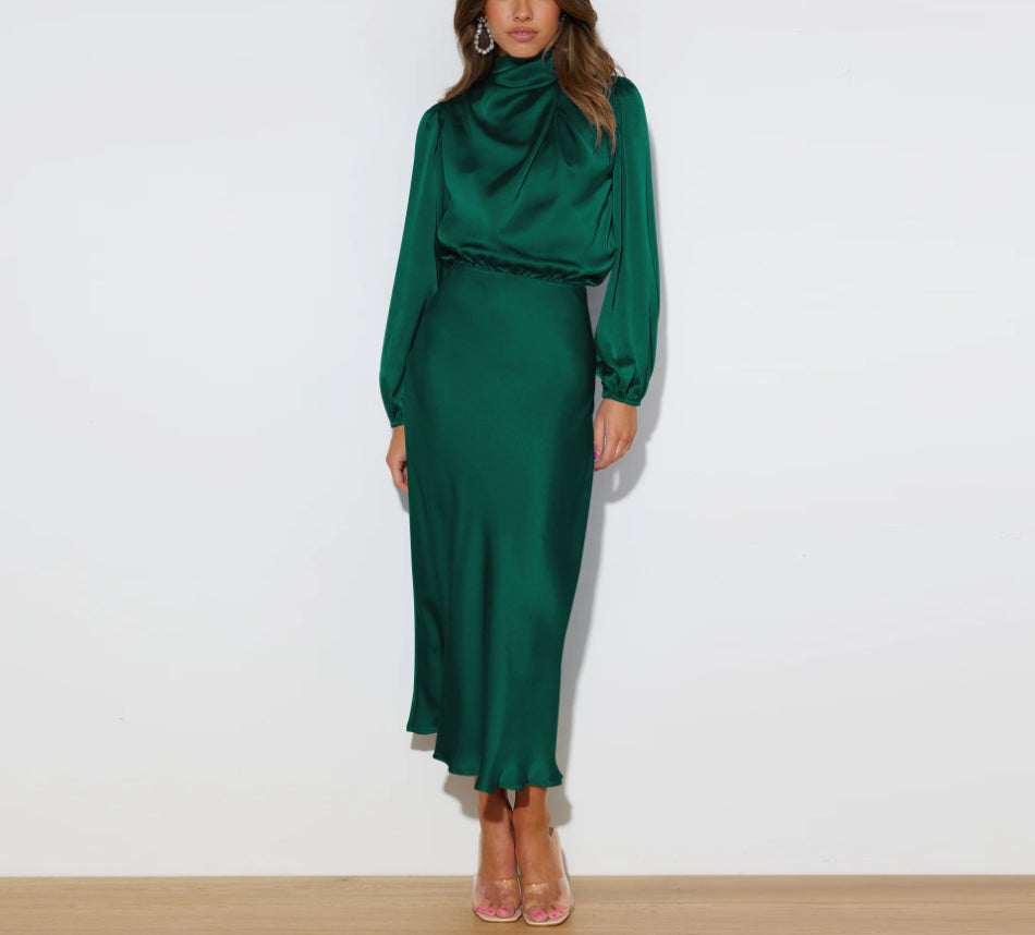 Audra - Elegant Long-sleeved Dress