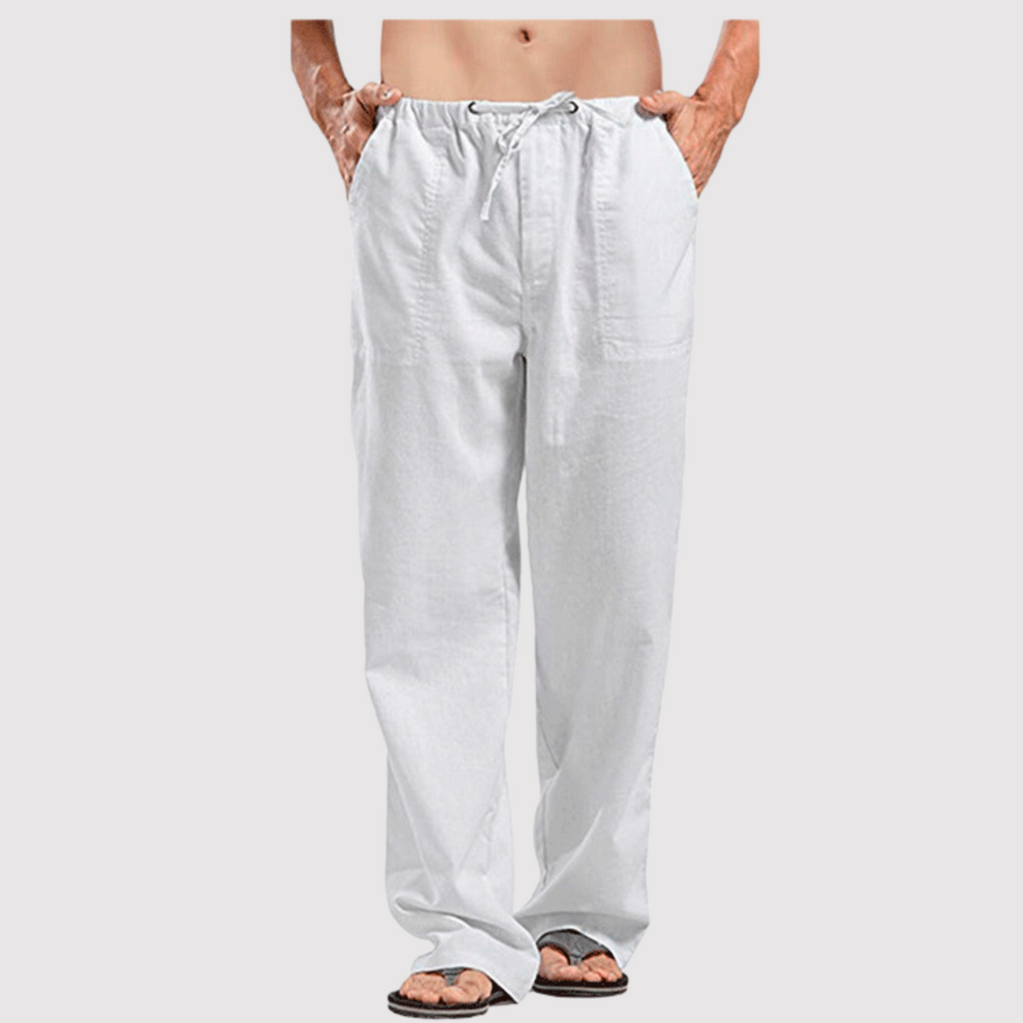 Oliver - Men's Cotton-linen Trousers