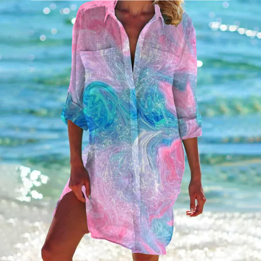 Catherine - Summery Shirt Dress